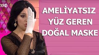 Ameliyatsız yüz geren doğal maske Şems Arslan tarifleri [upl. by Mallis]