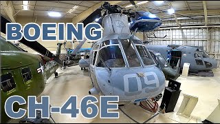 BOEING VERTOL CH46 SEA KNIGHT quotPHROGquot  at American Helicopter Museum West Chester Pa [upl. by Guido132]