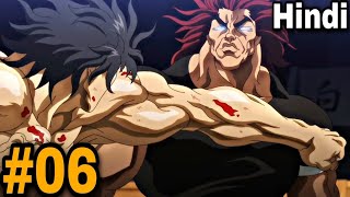 Baki Hanma vs Kengan Ashura episode 6 Explained in hindi  baki vs kengan ashura [upl. by Natale]