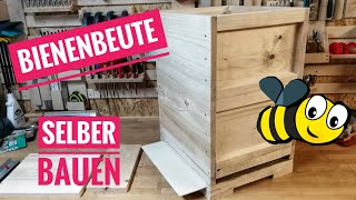 Bienenbeute Hohenheimer Einfachbeute selber bauen  so geht´s [upl. by Dulcie893]