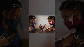 Kitana VS Mileena Intro kitana mileena omniman invisible mk1 shorts [upl. by Miran]