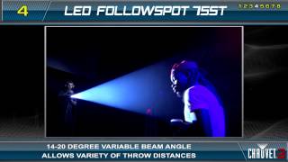 LED Followspot 75ST by CHAUVET DJ [upl. by Hepsibah]