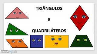 Triângulos e quadriláteros  5° ano [upl. by Ahsyat898]