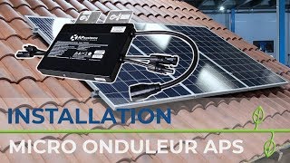 Installer des microonduleurs APsystems YC500i [upl. by Nair]