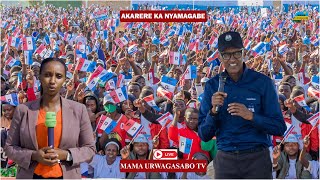 🔴LIVE NYAMAGABE  UMUKANDIDA WA FPR INKOTANYI PAUL KAGAME ARI KWIYAMAMAZA KU MWANYA WA PEREZIDA [upl. by Ennaisoj574]