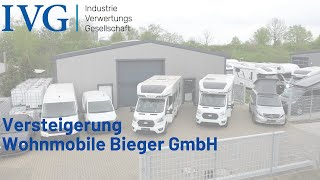 Versteigerung Wohnmobile Bieger I IVG [upl. by Nosmas]