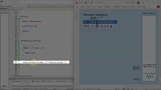 11 Recursion Tracing Fibonacci Sequence Using a Stack Frame [upl. by Ennayelhsa]