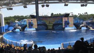 SeaWorlds One Song performed live by Spencer Lee during One Ocean premier [upl. by Eednam]