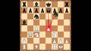 Bobby Fischers Chess Mastery 17Move Brilliance in the Evans Gambit [upl. by Nonrev]