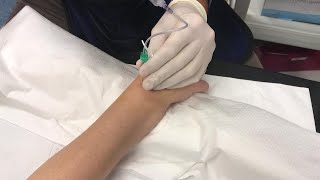 IntraArticular Injection of the Wrist Under Fluoroscopic Guidance [upl. by Sandye]