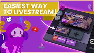 The Easiest Live Streaming App  Gamecaster [upl. by Lanahtan]