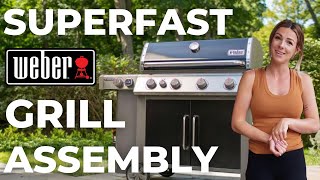 Weber Grill Genesis II E315 Installation amp Unboxing  Some Assembly Required Episode 2 [upl. by Huan799]