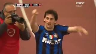 Inter  Roma 10  Diego Milito Goal  High Quality  May 5 2010  Coppa Italia Tim Cup Final [upl. by Kostman747]