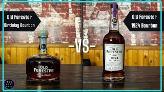 Old Forester Birthday vs Old Forester 1924 Comparisons [upl. by Augustus1]