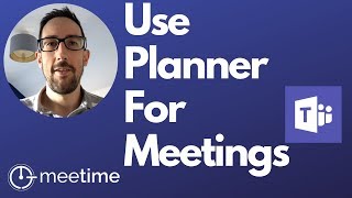 How To Use Microsoft Planner For Meetings  Microsoft Teams Tutorial 2019 [upl. by Jillayne]