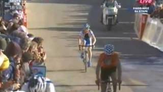 Cyclisme ParisNice  Les Tourangeaux en vue [upl. by Nashner759]