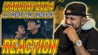 EJ Power vs Romano  Isabuhay 2024  REACTION VIDEO NokNok Paputok [upl. by Hadlee]