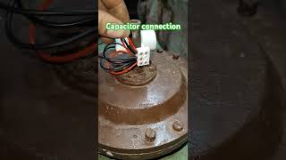 Ceiling fan capacitor connection kaise kare short Salmanelectricals [upl. by Kikelia]