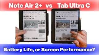 Tab Ultra C vs Note Air 2  Is the Battery Life a Deal Breaker [upl. by Levina]