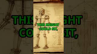 🌟 Leonardo da Vincis Astonishing Mechanical Knight 🤖 The Birth of Robotics 🚀shorts [upl. by Ydnelg]