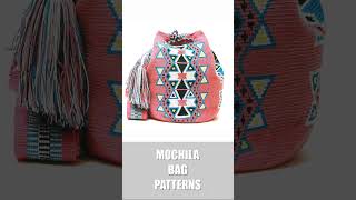 Wayuu mochila bag patterns  CROCHET BAG PATTERNS [upl. by Berstine]