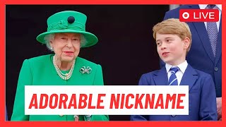 Prince Georges Adorable Nickname for Queen Elizabeth  Royal Family [upl. by Nena]