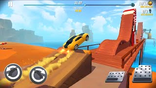 STUNT CAR EXTREME GAMEPLAY OFFLINE🚙  OFFROAD INSPIRING TRACK GAMEPLAY FOR ANDROID  ARK GAMING 4X4 [upl. by Sawyere608]