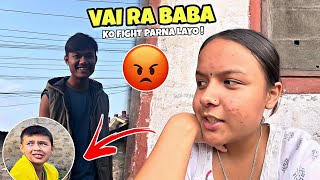 Vai Ra Baba Ko Kina Fight Parna Layo  😡 K Kura Leh Grda  Kale Bhai Sanga Vet Vayo 😱  Motee Vlog [upl. by Lilias]