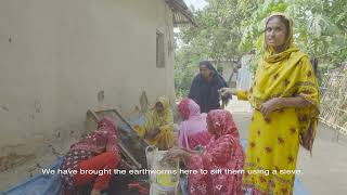 কেঁচো সার প্রস্তুত প্রণালী ও ব্যবহার । Preparation and usage of Vermicompost [upl. by Euqinobe]