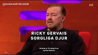 Graham Norton Show  Ricky Gervais sorgliga djur [upl. by Briano]