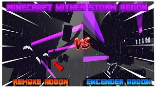 Wither Storm Remake Addon VS Wither Storm Engender Addon  Two Biggest Rivalry of All [upl. by Sussi]