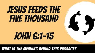 Jesus Feeds the Five Thousand John 6115 Explained [upl. by Christyna]