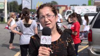 Chaldeans and Syriacs Take Over Ryan Rd  Rally Against ISIS [upl. by Megen]