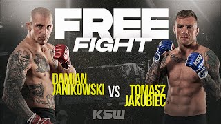 KSW Free Fight Damian Janikowski vs Tomasz Jakubiec  KSW 74 [upl. by Kistner]