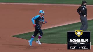 JOSE ALTUVE HOME RUN  MLB THE SHOW 24  BASEBALL homerun yt fyp foryou baseball capcut [upl. by Flan205]