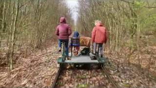 Impressionen von einer Fahrt mit einer Draisine von Dargun nach Neukalen [upl. by Goodwin722]