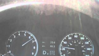 Infiniti G37 acceleration 060 mph [upl. by Aicilif600]