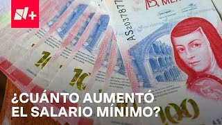 Salario Mínimo en 2024 ¿Cuánto aumentó en México  Despierta [upl. by Domenic]