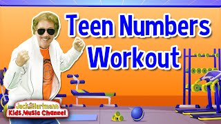 Teen Numbers Workout  Jack Hartmann [upl. by Feodora]