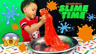 Mixing Slime Together Slime Time [upl. by Townshend29]