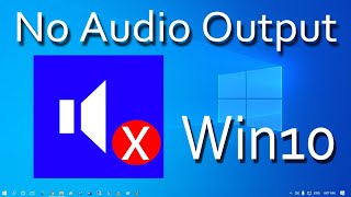 How To Fix No Audio Output Device is Installed in Windows 10 [upl. by Asilet582]