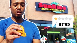 Investigating Toronto’s WORST RATED Restaurant  Sunrise Caribbean Restaurant [upl. by Shelly]