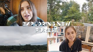 EXPLORING NEW FOREST  MINI BOOK HAUL  sunbeamsjess [upl. by Hurff]