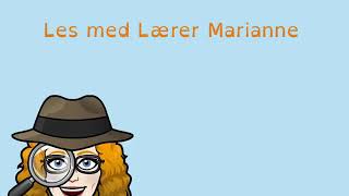 Les med Lærer Marianne ukedager retrofleks rslyd stum G [upl. by Ssepmet22]