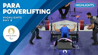 🏋️ Para Powerlifting Highlights  Day 8  Paris 2024 Paralympic Games [upl. by Ranjiv]