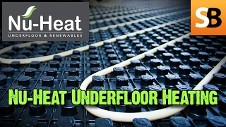 NuHeat Underfloor Heating System Installation [upl. by Anewor280]