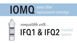 IceOMatic IOMQ Water Filter Replacement Cartridge [upl. by Anegal]