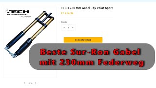 Volar TECH Suspension  Beste Sur Ron Gabel Part1 [upl. by Doelling]