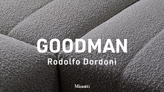 Minotti 2022 Collection  Goodman by Rodolfo Dordoni [upl. by Panta7]