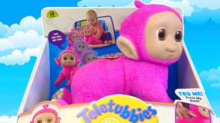 TIDDLYTUBBIES Toys Compilation Shuffle Crawling Ping BABY TELETUBBIES [upl. by Papp]